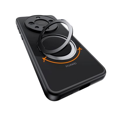 Lobwerk Hülle für Huawei Mate 60 Pro 2023 6.82 Zoll Halterung Kameraschutz Stand