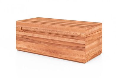 Holztruhe Bento aus Kernbuche massiv 115x53x44 cm mit Fingerschachthalterung