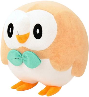 Bauz Rowlet 22 cm Plüschfigur - Pokémon Takara Tomy Kuscheltier