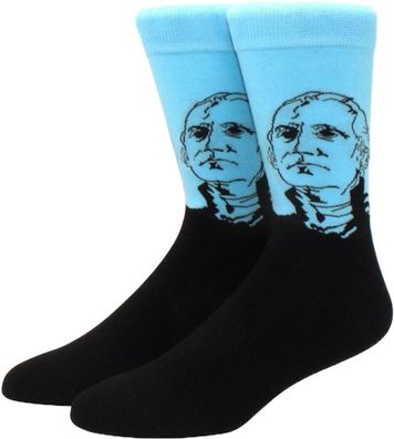 George Washington Socken - Ikonische Charakter Socken mit Motiv