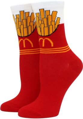 McDonald's Rote Socken - McDonald's Socken mit Pommes