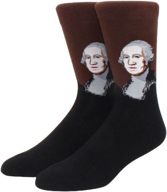 George Washington Motiv Socken - Ikonische Charakter Socken