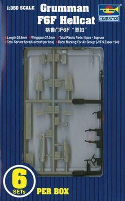 Trumpeter 1:350 6210 Grumman F6F Hellcat