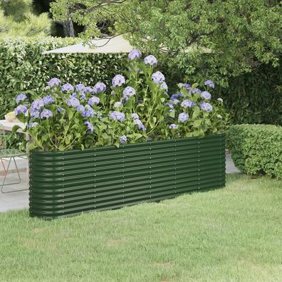 Pflanzkübel | Kräuterbeet | Ovales Hochbeet | Gemüsegarten | pulverbeschichtet