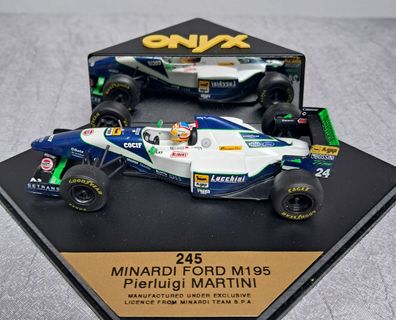 Minardi Ford M 195 #24 Pierluigi Martini Formel 1, Onyx