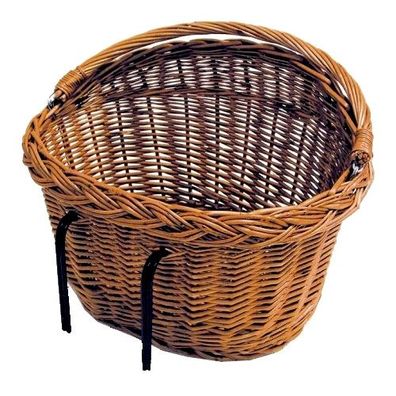 Fahrradkorb Detroit Vorne/Hinten 23 Liter Schilfrohr Braun - 15021