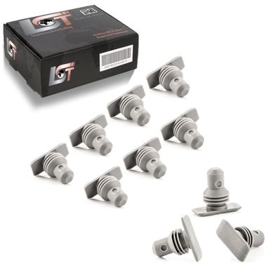 10x Dichtung Türleiste Türdichtungsclip Befestigung Clips für VW GOLF IV PASSAT