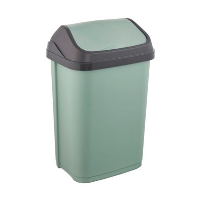 keeeper Swantje Mülleimer 25L Schwingdeckel Nordic Grün 4052396104721