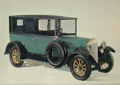 Benz 10 / 30 Limousine 1923, Foto / Kunstdruck