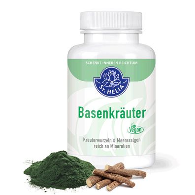 Basenkräuter, 90 Kapseln von St. Helia