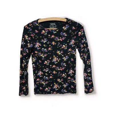 Next Shirt Gr. 152 Mädchen Longsleeve langarm Langarmshirt Oberteil Herz E3