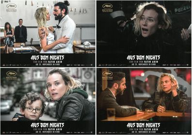 Aus dem Nichts - 4 Original Kino-Aushangfotos - Diane Kruger - Filmposter