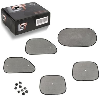 Sonnenschutz Set 5 teilig UV-Schutz durchsichtig Abdeckung für Chevrolet Ford