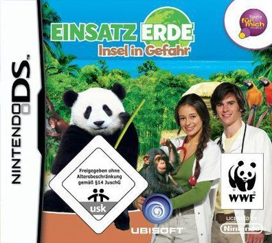 Einsatz Erde die Tierretter beste WWF Nintendo DS Speil mit Anleitung