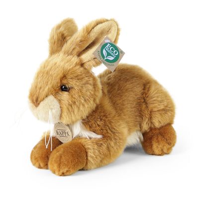 Hase braun Osterhase Kaninchen Plüschtier Stofftier Plüsch Kuscheltier Rappa