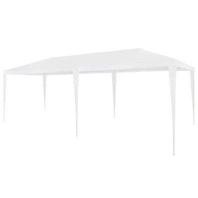 vidaXL Partyzelt 3x6 m PE Weiß