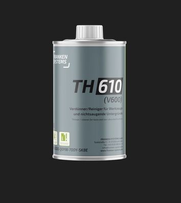 TH610 Verdünner / Reiniger für Werkzeuge Franken Systems