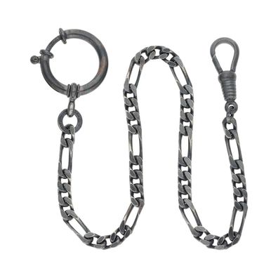 JuwelmaLux Taschenuhr Kette JL30-09-5022 Tracht echt Silber