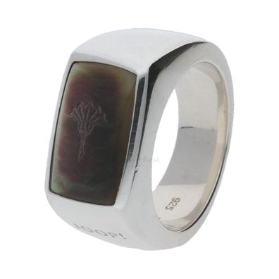 JOOP! Ring Silber mit Perlmutteinlage 925/000 JJ0563
