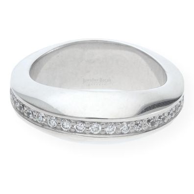 JOOP! Memory Ring 925/000 Sterling Silber mit synth. Zirkonia JJ0001