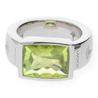 JOOP! Ring Silber 925/000 JJ0658 grüner synthetischer Zirkonia