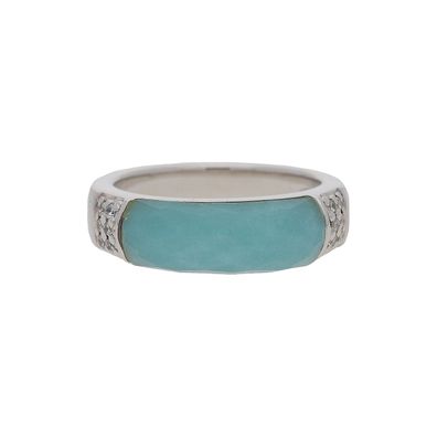 Fossil Damen Ring JF164720405 Sterling Silber Schmucksteine