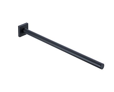 Roman Dietsche Quaruna mattschwarz Handtuchstange 1-armig Messing