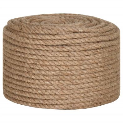 12 mm] Juteseil | Naturfaserseil | Hanfseil | Gärtnerschnur | Tauwerk | Leine