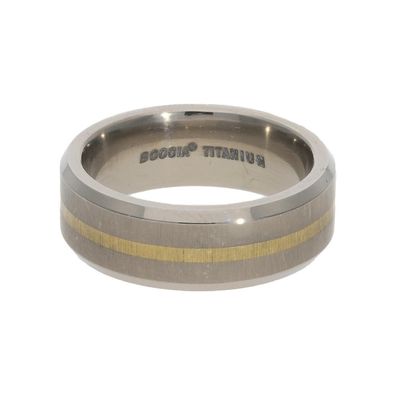 Boccia 0108-01 Titan Gold Ring