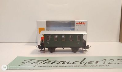 Märklin H0 AC 4039 Personenwagen / 2. Kl. / OVP weiß