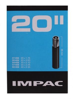 Innertube 20 X 1,75 / 2,35 (47 / 60-406 Av 35Mm