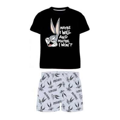 Bugs Bunny Pyjama Jungen | Maybe I will and maybe not | Größen 92–128
