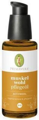 Primavera 6x Aktivwohl Muskelwohl Pflegeöl bio 50ml