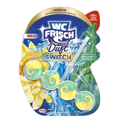 Lotus &amp; mp; Bambus WC Frisch Duft Switch - Duftwechsel für sauberes WC