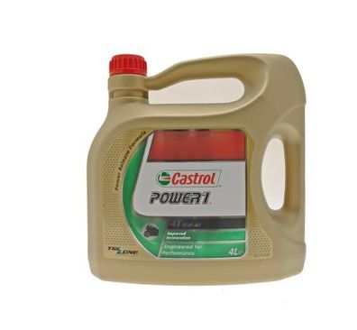 Castrol Motoröl "Power1" 10W-40, 4-Takt, teilsynth 4 l Kanister