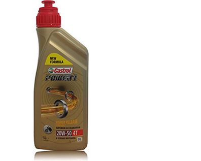 Castrol Motoröl "Power1 4T" 20W-50, 4-Takt, HC-Syn 1 l Flasche