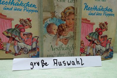 Nesthäkchen Else Ury Hoch Verlag 50er Jahre HL SU Puppen Schuljahr Kinderheim Haar