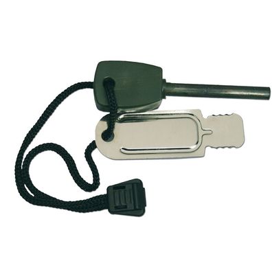 NEU Mil-Tec Zündstein Fire-Steel groß für Camping Outdoor Survival Bushcrafting
