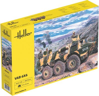 Heller VAB 6x6 in 1:35 1000811410 Glow2B 81141 Bausatz