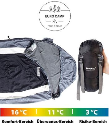 NEU Mumien Schlafsack leicht für Sommer Outdoor Camping Zelten Urlaub Reise Trip