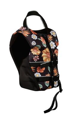 LIQUID FORCE Kids Wakeboard Weste Dream Child Cga (13-23 Kg) blk / flowers