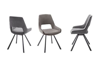 Stühle Esszimmerstühle Bayonne 4-F. Stuhl 180° Vintagelook cappuccino