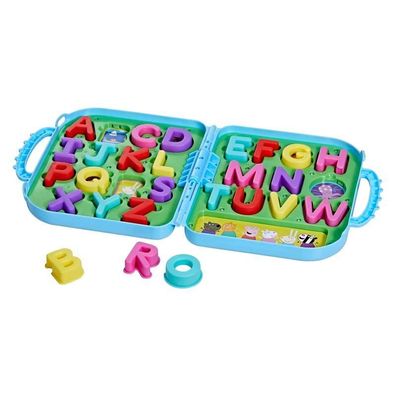 Hasbro Peppa Pig Peppas Buchstabenbox, Alphabet-Puzzle F67905G