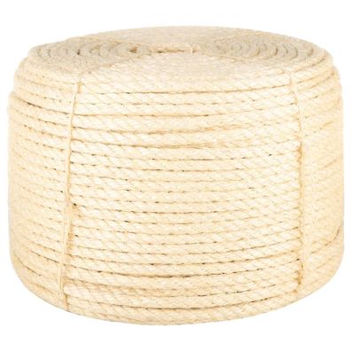 12 mm] 100% Sisal | Tauwerk | Hanfseil | Sisalseil | Naturseil | Kratzbaumseil