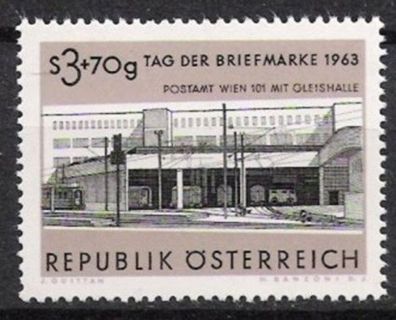 Österreich Nr.1144 * * Tag der Briefmarke 1963, postfrisch