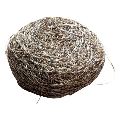 Natur-Grasnest Ø 15 cm – Handgefertigtes Osternest oder Deko-Vogelnest aus getrock
