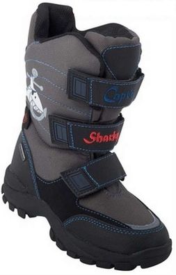 Capt'n Sharky Stiefel gefüttert 470292 schwarz Jungen Boots Pirat