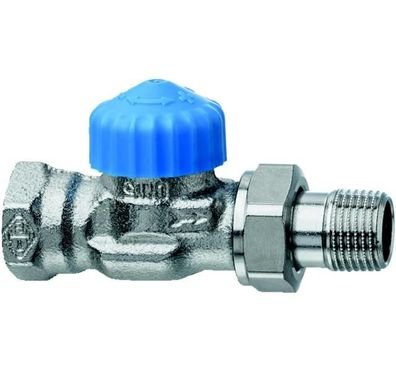 Heimeier Thermostat-Ventilunterteil mit geringem Widerstand, Durchgang, DN15