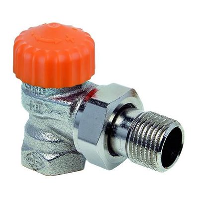 Heimeier Thermostat-Ventilunterteil Eclipse, Eckform, DN 20