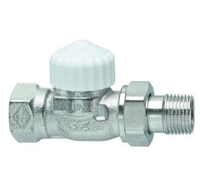 Heimeier Thermostat-Ventilunterteil V-exact II umgek. Flußricht, Dg., DN15